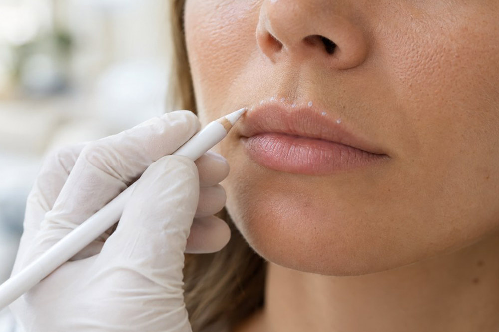Botox in die Lippe | AI made
