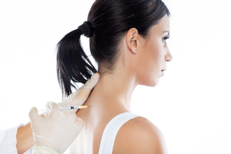 Botox gegen Verspannung im Nacken