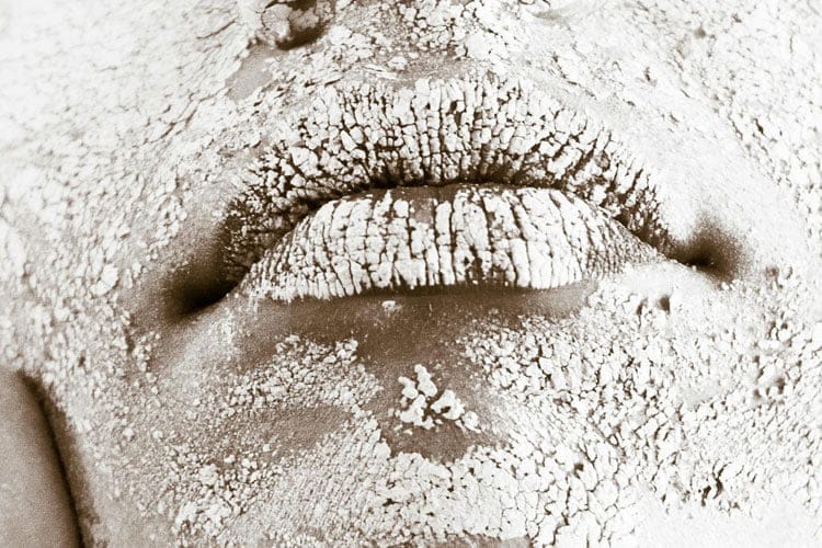 trockene Haut im Gesicht