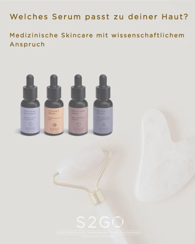 Vitamin C, Hyaluron, Ferulinsäure oder Retinol – jedes Serum erfüllt unterschiedliche Bedürfnisse und sollte individuell auf den Hauttyp abgestimmt werden.

In unserer Ordination beraten wir gezielt und medizinisch fundiert, um die passende Skincare-Routine für Ihre Haut zu finden 🤍

#skincare #medicalskincare #retinol #vitaminc #hyaluron #ferulicacid #hautpflege #ästhetischemedizin #skinhealth #glowingskin
